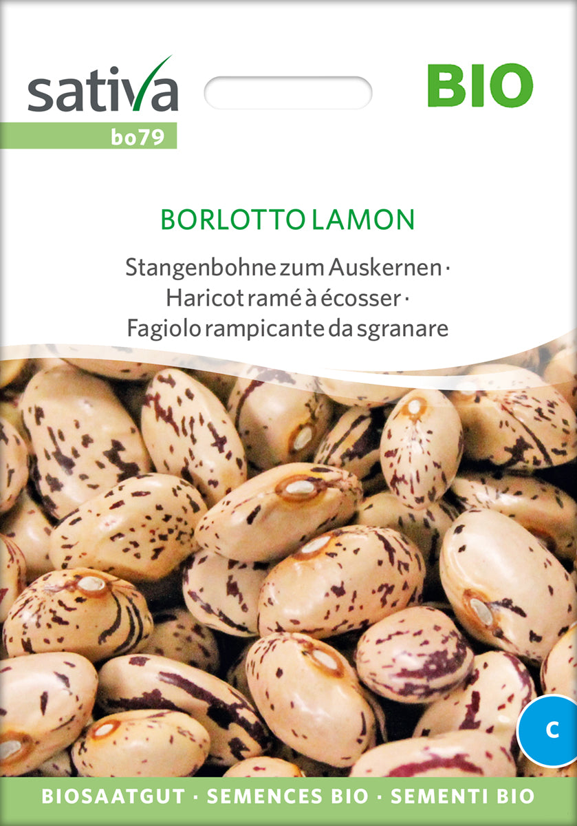 Auskernbohne Borlotto Lamon | BIO Bohnensamen von Sativa Rheinau