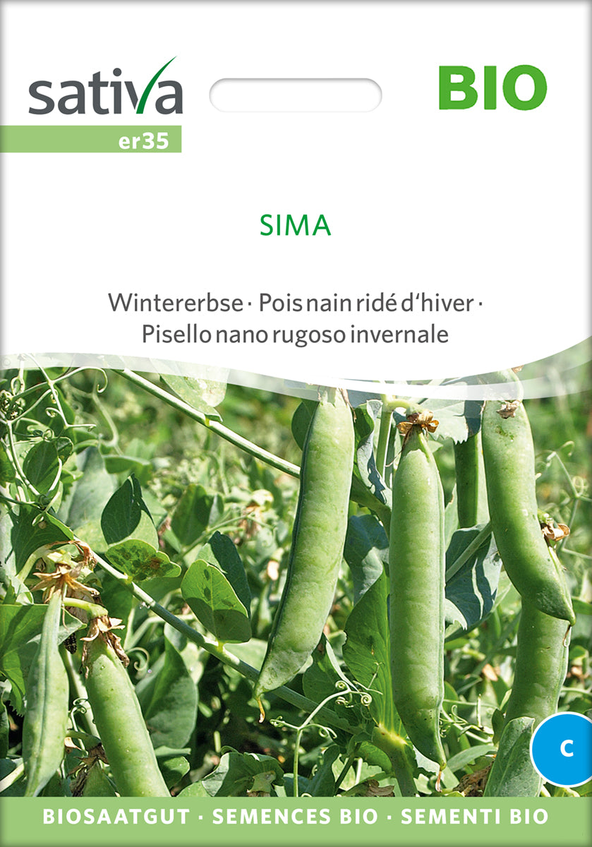 Wintererbse Sima | BIO Markerbsensamen von Sativa Rheinau