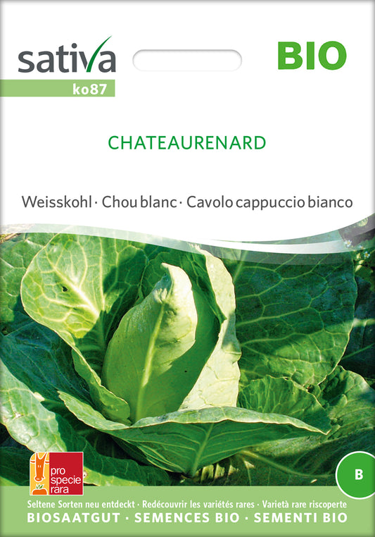 Weisskohl Chateaurenard | BIO Weißkohlsamen von Sativa Rheinau