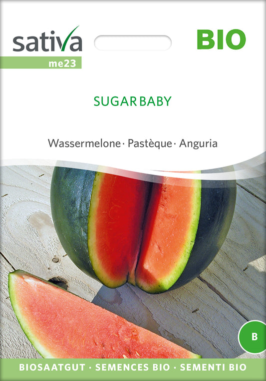 Wassermelone Sugar Baby | BIO Wassermelonensamen von Sativa Rheinau