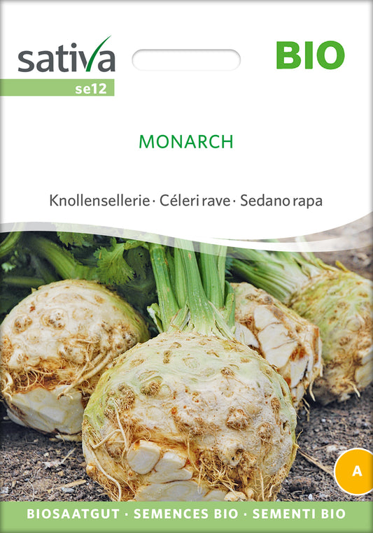 Knollensellerie Monarch | BIO Knollenselleriesamen von Sativa Rheinau