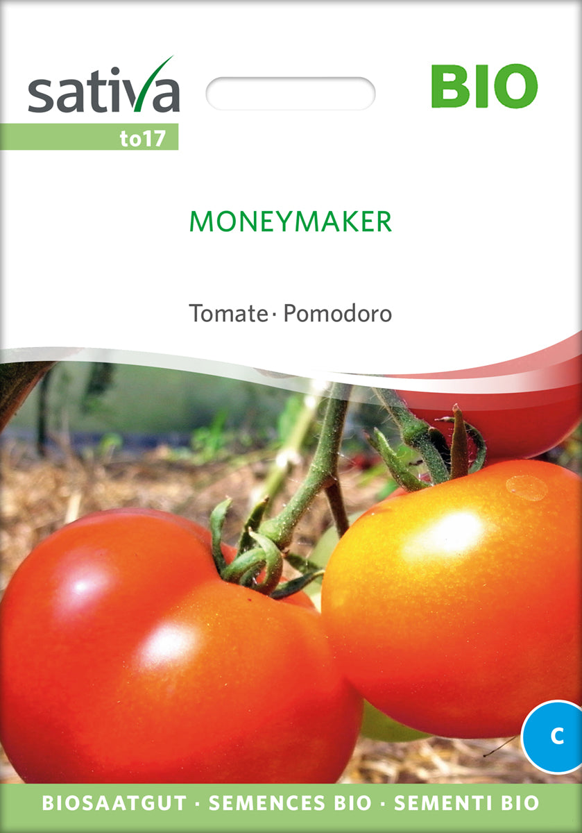 Tomate Moneymaker | BIO Stabtomatensamen von Sativa Rheinau