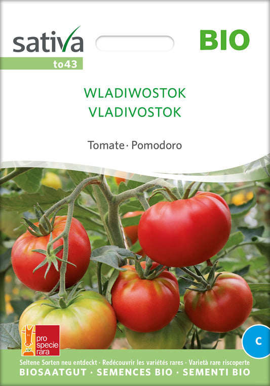 Tomate Wladiwostok | BIO Tomatensamen von Sativa Rheinau