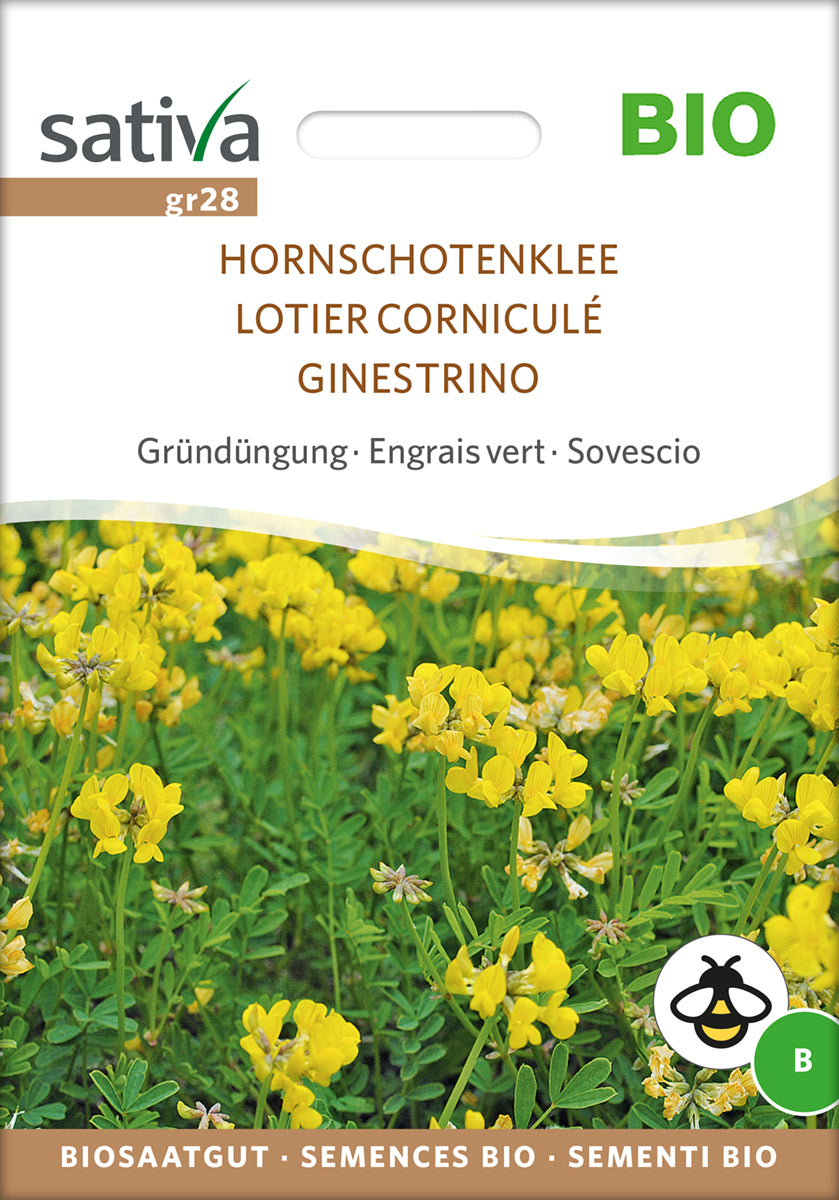 Gründüngung Hornschotenklee | BIO Gründünger von Sativa Rheinau