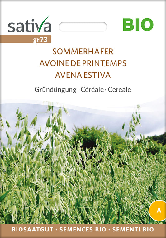 Getreide Sommerhafer | BIO Hafersamen von Sativa Rheinau