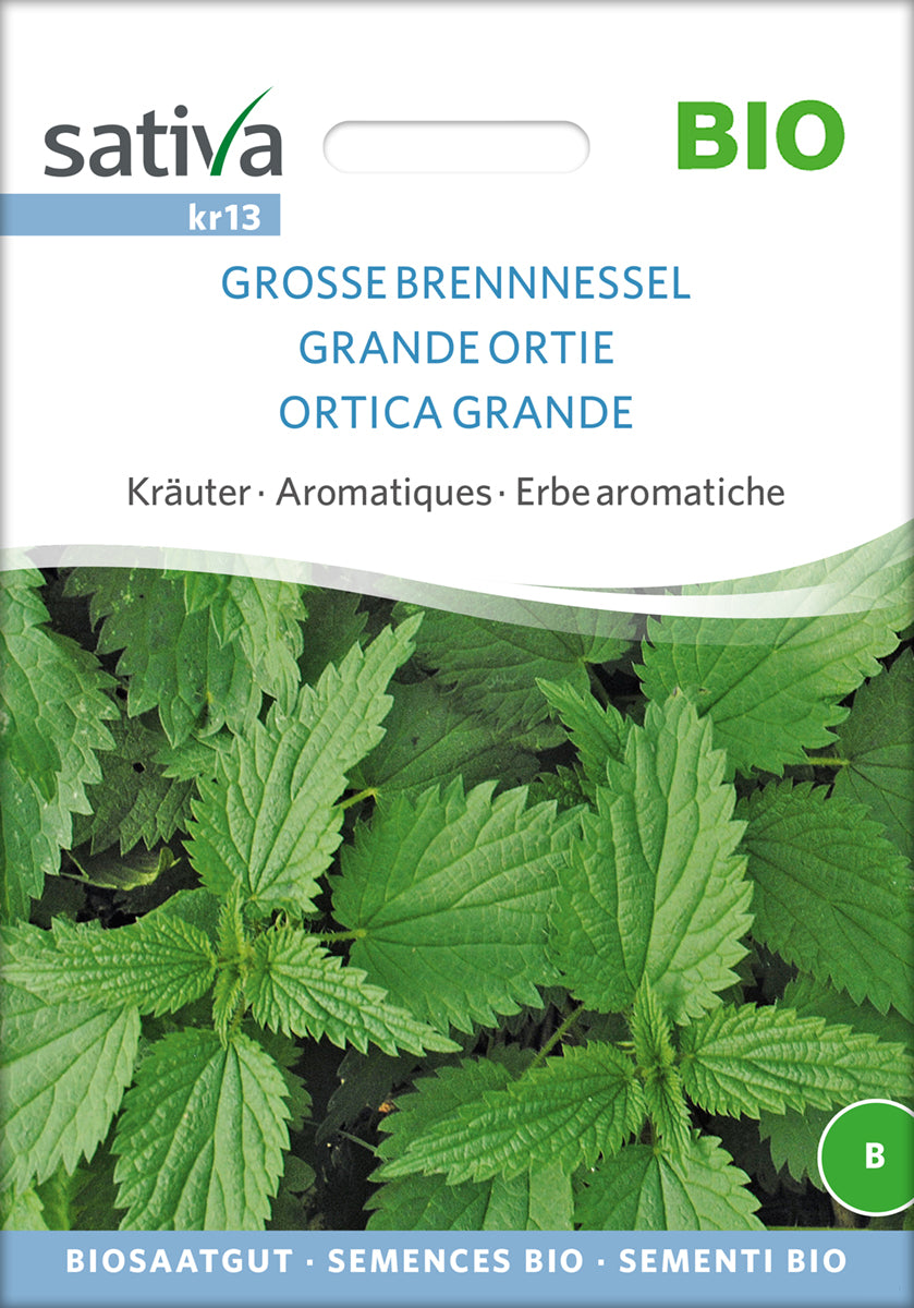 Grosse Brennnessel | BIO Brennnesselsamen von Sativa Rheinau