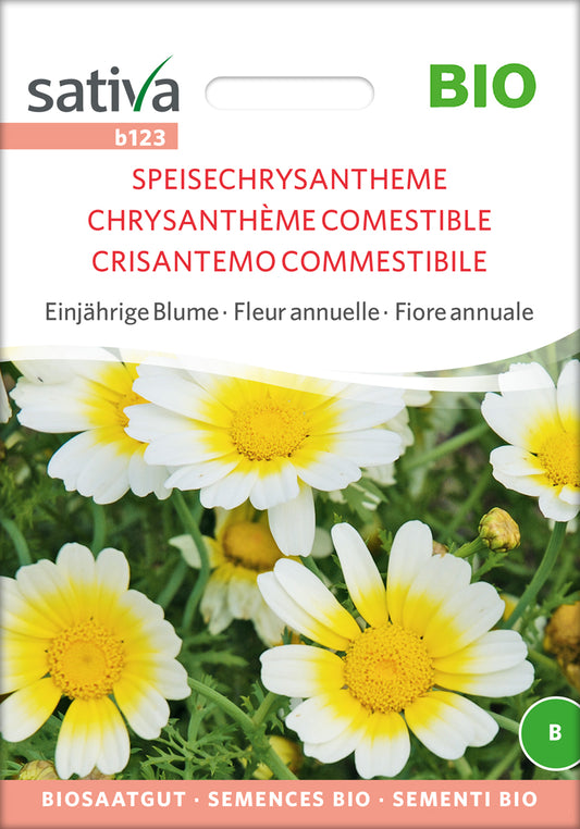 Speisechrysantheme | BIO Blumensamen von Sativa Rheinau