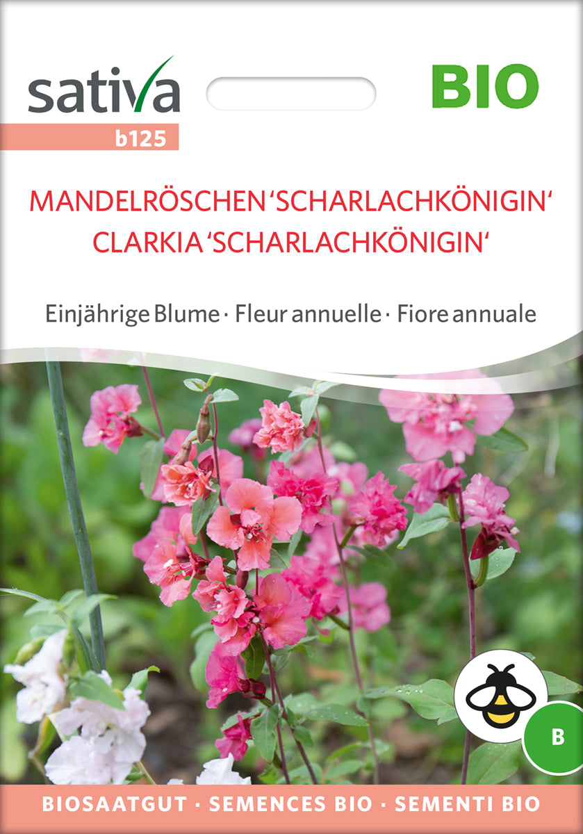 Mandelröschen | BIO Blumensamen von Sativa Rheinau