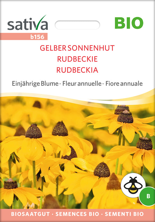 Sonnenhut Rudbeckia | BIO Sonnenhutsamen von Sativa Rheinau