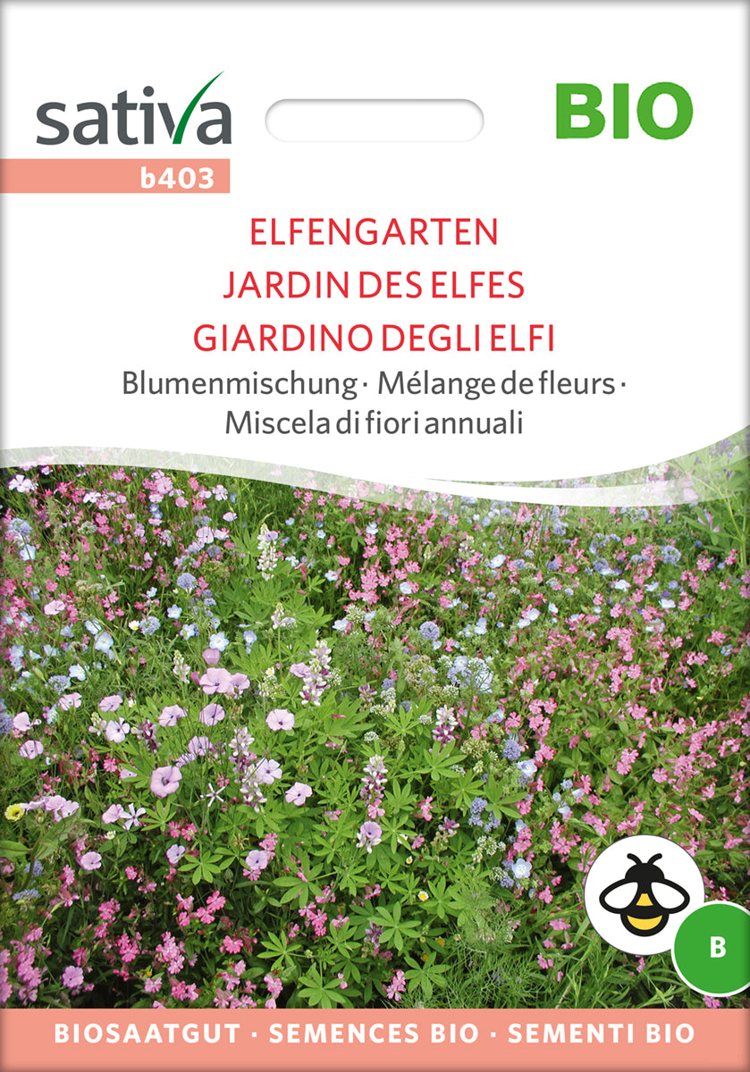 Blumenmischung Elfengarten | BIO Blumenwiese von Sativa Rheinau