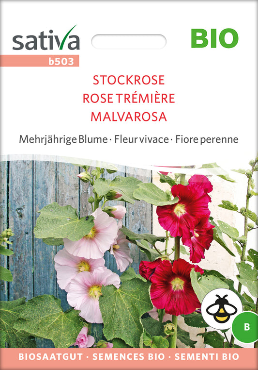 Stockrose | BIO Stockrosensamen von Sativa Rheinau