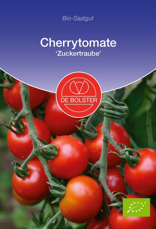 Cherrytomate Zuckertraube | BIO Kirschtomatensamen von De Bolster
