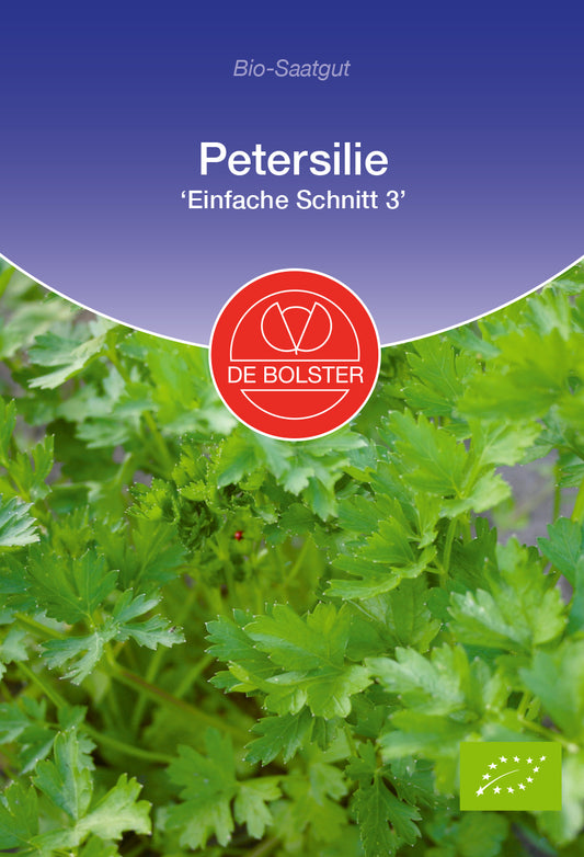 Petersilie Einfache Schnitt 3 | BIO Petersiliensamen von De Bolster