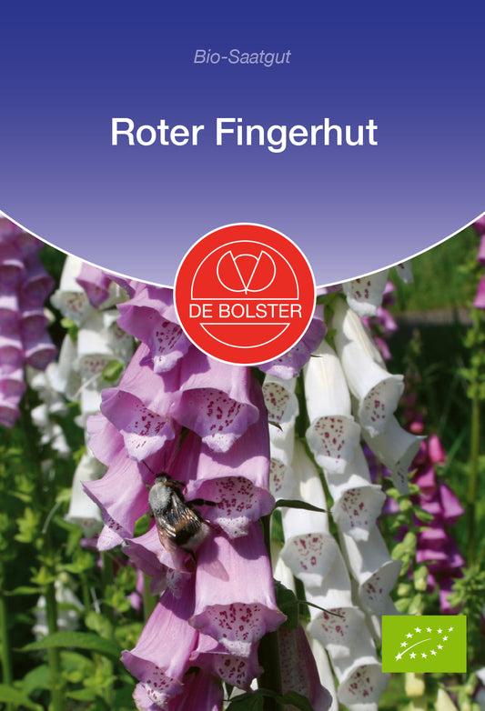 Roter Fingerhut | BIO Fingerhutsamen von De Bolster