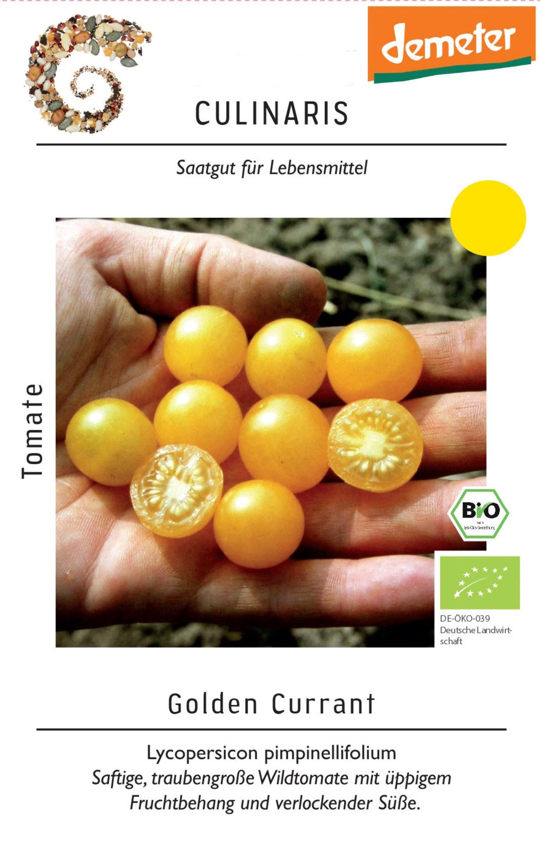 Wildtomate Golden Currant | BIO Wildtomatensamen von Culinaris