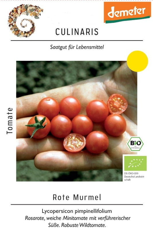 Wildtomate Rote Murmel | BIO Wildtomatensamen von Culinaris