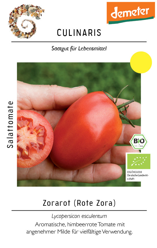 Salattomate Rote Zora | BIO Salattomatensamen von Culinaris