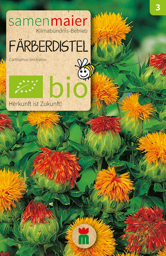 Färberdistel | BIO Blumensamen von Samen Maier