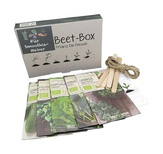 Beet-Box "Für Smoothie-Maker" | BIO Gemüsesamen-Sets von Samen Maier