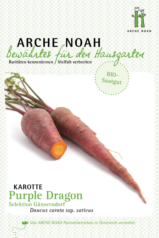 Karotte Purple Dragon | BIO Karottensamen von Arche Noah