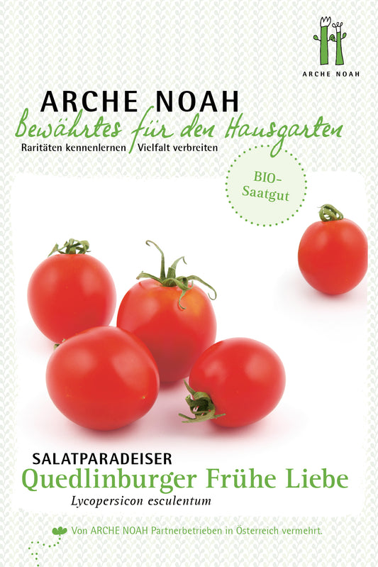 Salattomate Frühe Liebe | BIO Snacktomatensamen von Arche Noah