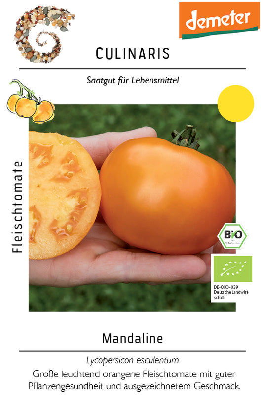 Fleischtomate Mandaline (ehemals Mandarin) | BIO Fleischtomatensamen von Culinaris