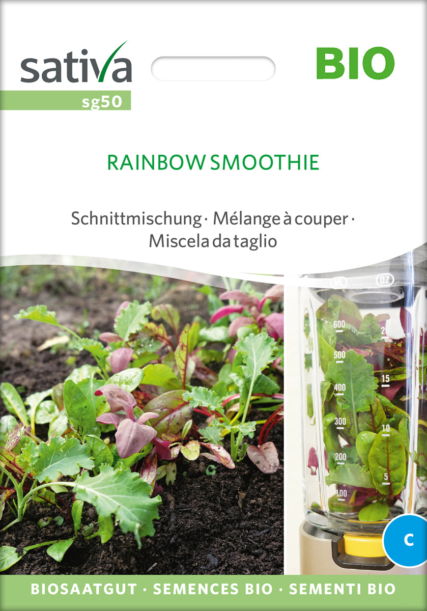 Schnittmischung Rainbow Smoothie | BIO Blumenmischung von Sativa Rheinau