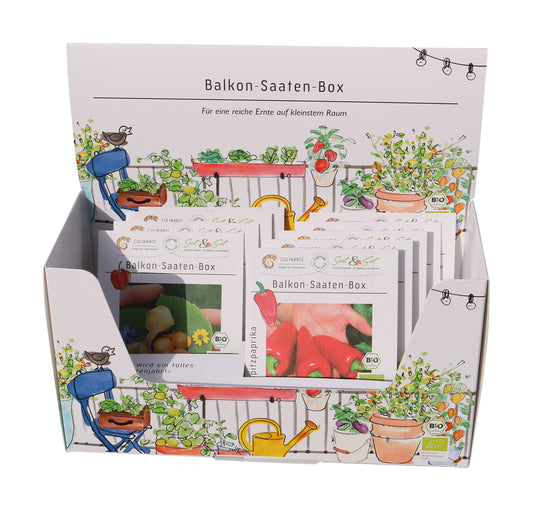 Balkon-Saaten-Box | BIO Balkon-Saaten-Box von Culinaris