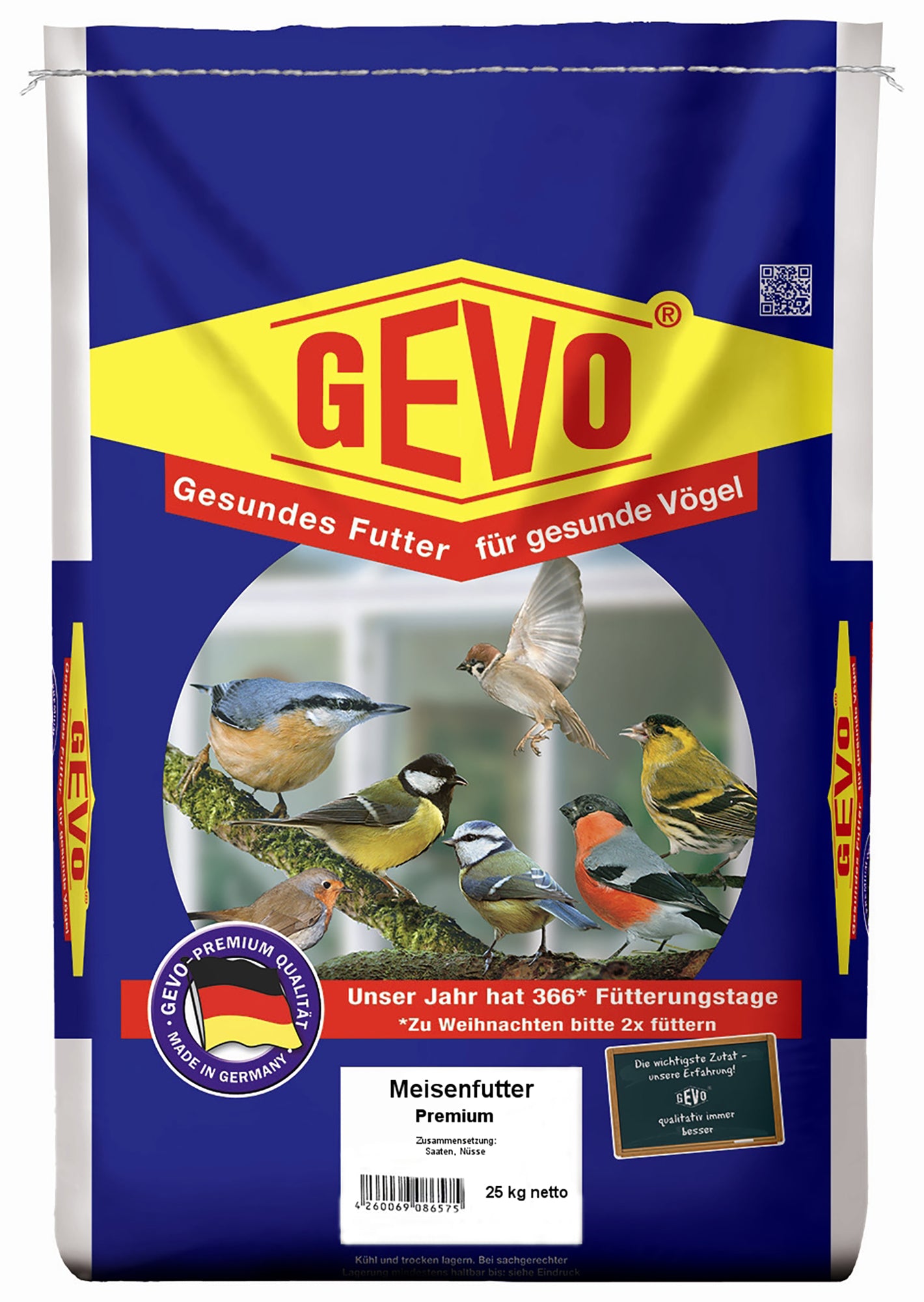 Meisenfutter Premium (25 kg) | Meisenfutter von GEVO