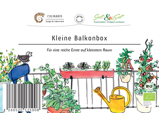 Balkonbox klein | BIO Gemüsesamen-Sets von Culinaris