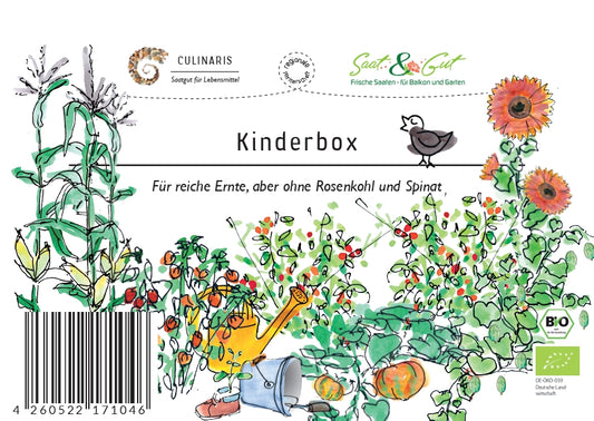 Kinderbox | BIO Gemüsesamen-Sets von Culinaris