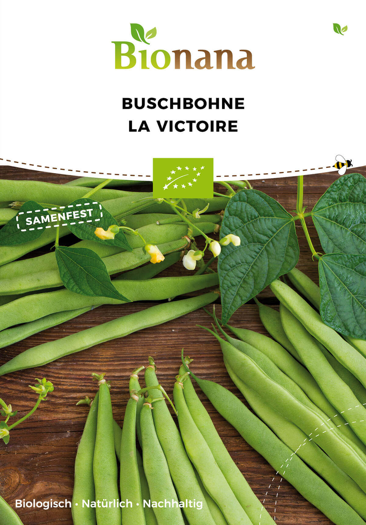 Buschbohne La Victoire | BIO Buschbohnensamen von Bionana