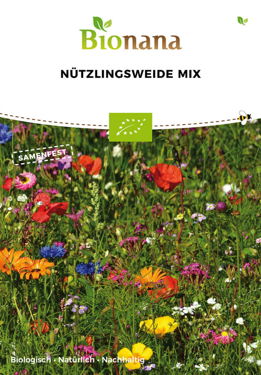 Nützlingsweide Mix | BIO Blumenwiese von Bionana