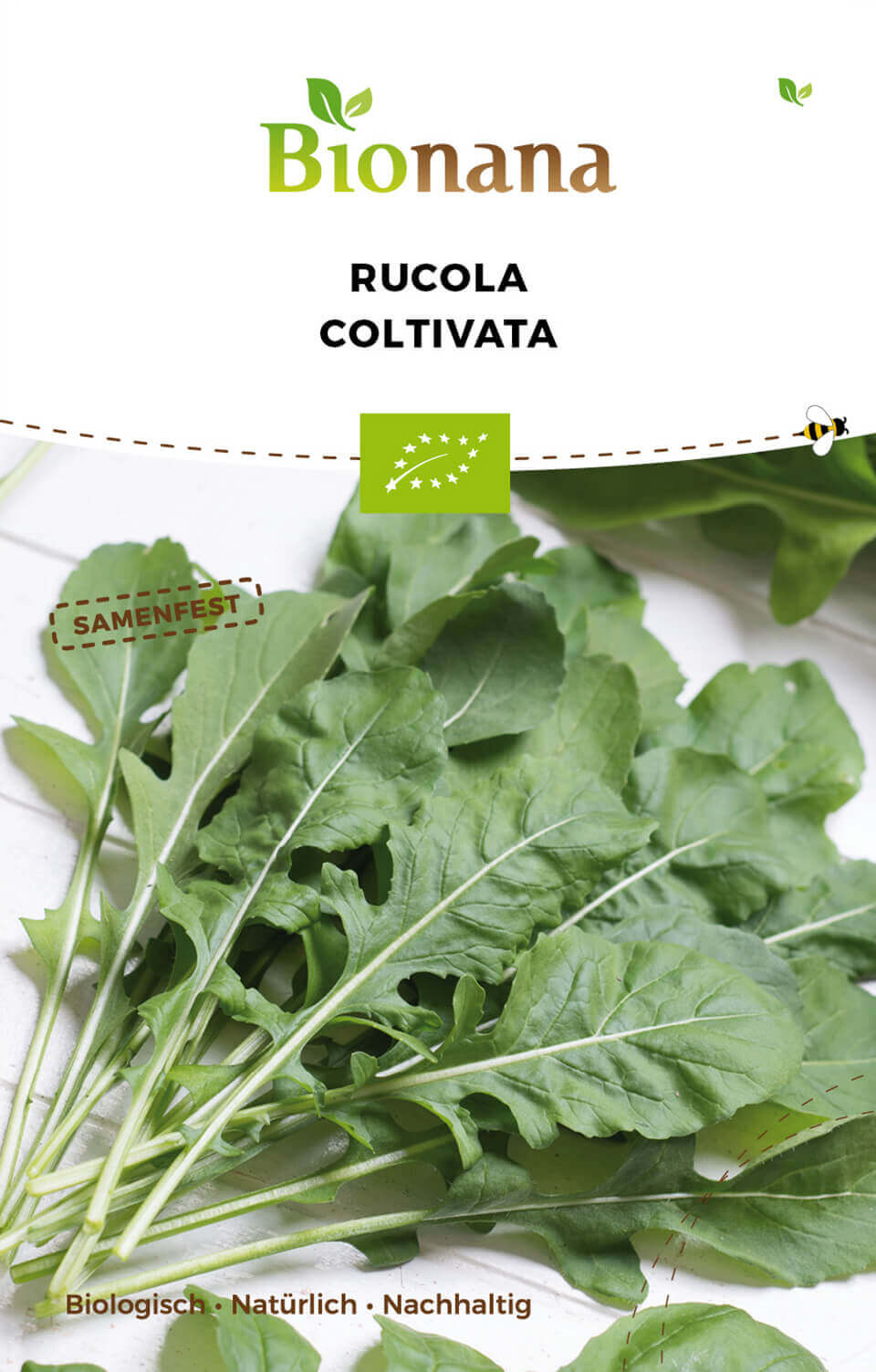 Rucola Coltivata | BIO Rucolasamen von Bionana [MHD 12/2023]