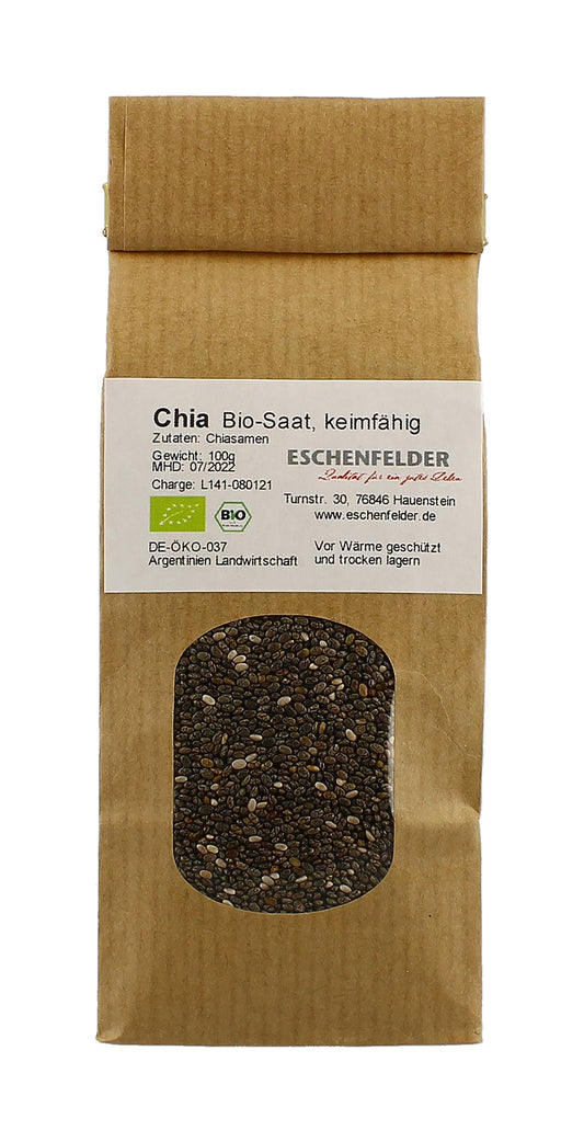 Chia (100 g) | BIO Keimsprossen von Eschenfelder