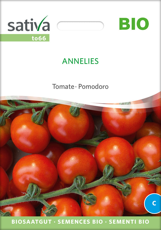 Tomate Annelies | BIO Stabtomatensamen von Sativa Rheinau