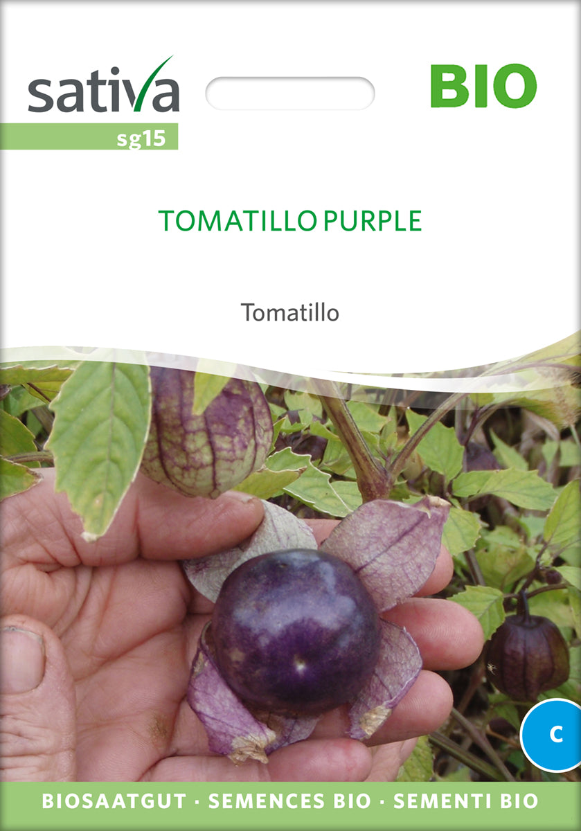 Tomatillo Purple | BIO Snacktomatensamen von Sativa Rheinau