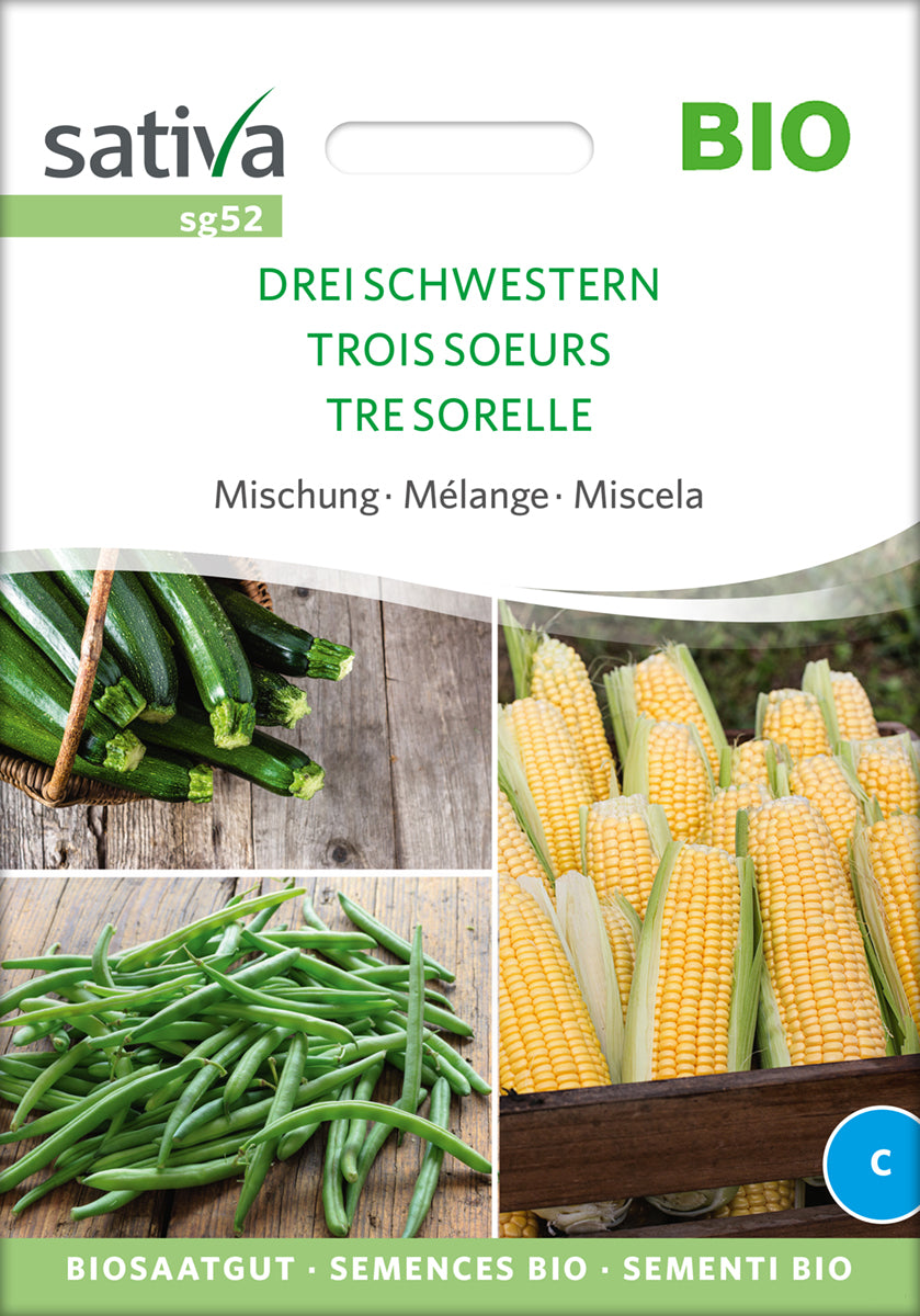 Drei Schwestern Mischung | BIO Gemüsesamen-Sets von Sativa Rheinau