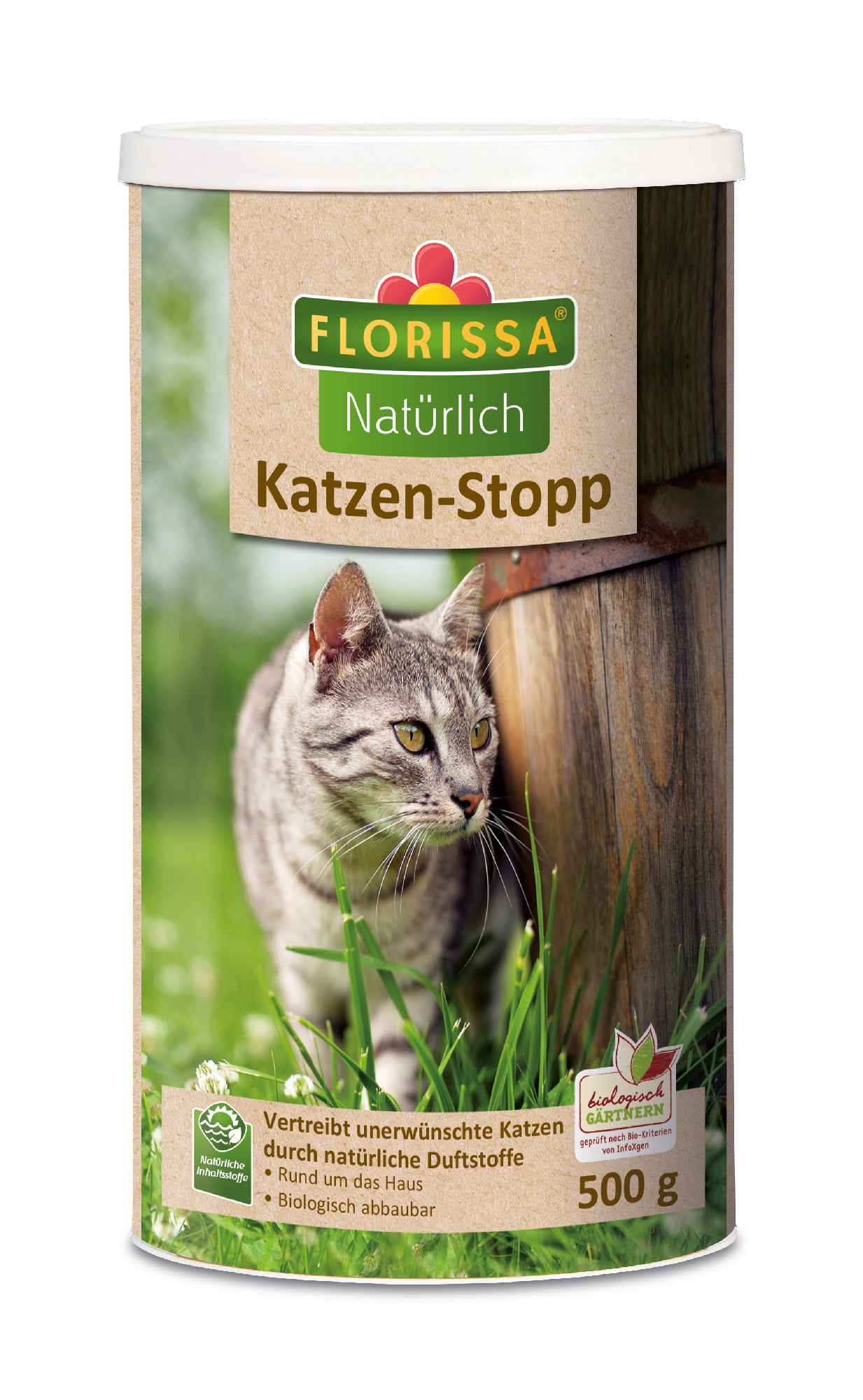 Katzen-Stopp (500 g) | BIO Fallen und Fernhaltemittel von Florissa