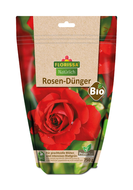 Spezialdünger für Rosen (750 g) | BIO Dünger von Florissa