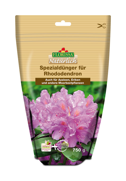 Spezialdünger für Rhododendron (750 g) | BIO Dünger von Florissa