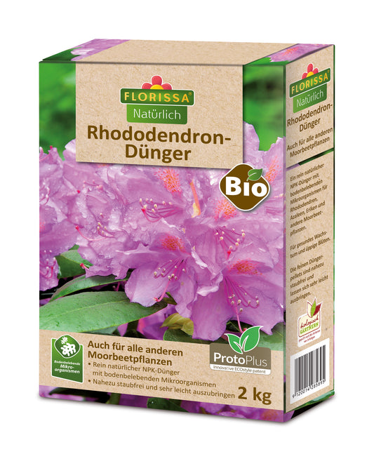 Rhododendron-Dünger mit ProtoPlus (2 kg) | BIO Dünger von Florissa