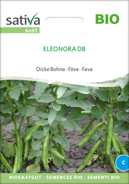 Dicke Bohne Eleonora DB | BIO Bohnensamen von Sativa Rheinau