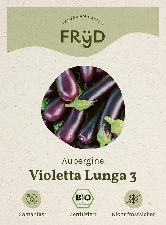 Fryd BIO Aubergine Violetta Lunga 3