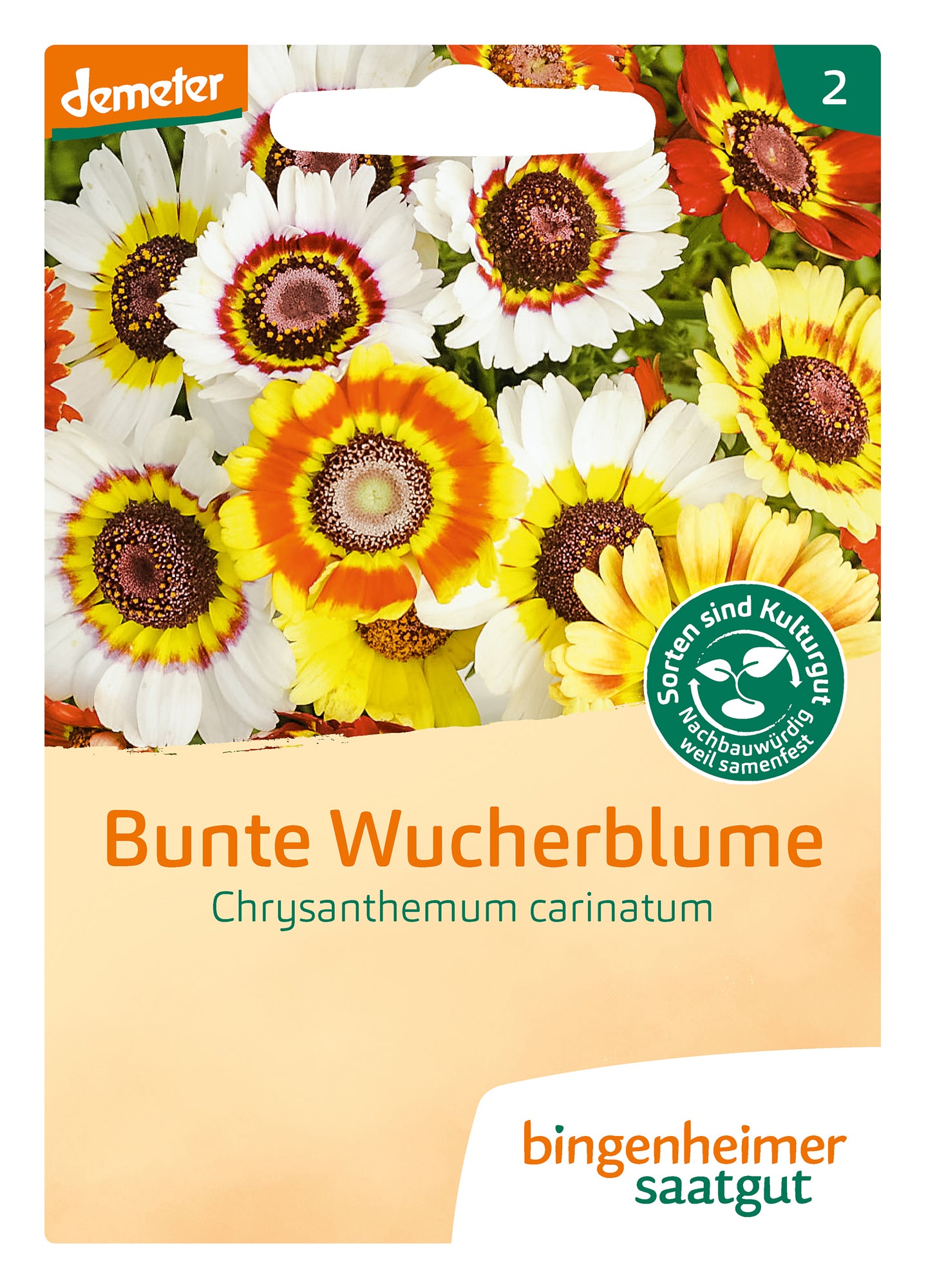 Bunte Wucherblume | BIO Wucherblumensamen von Bingenheimer Saatgut
