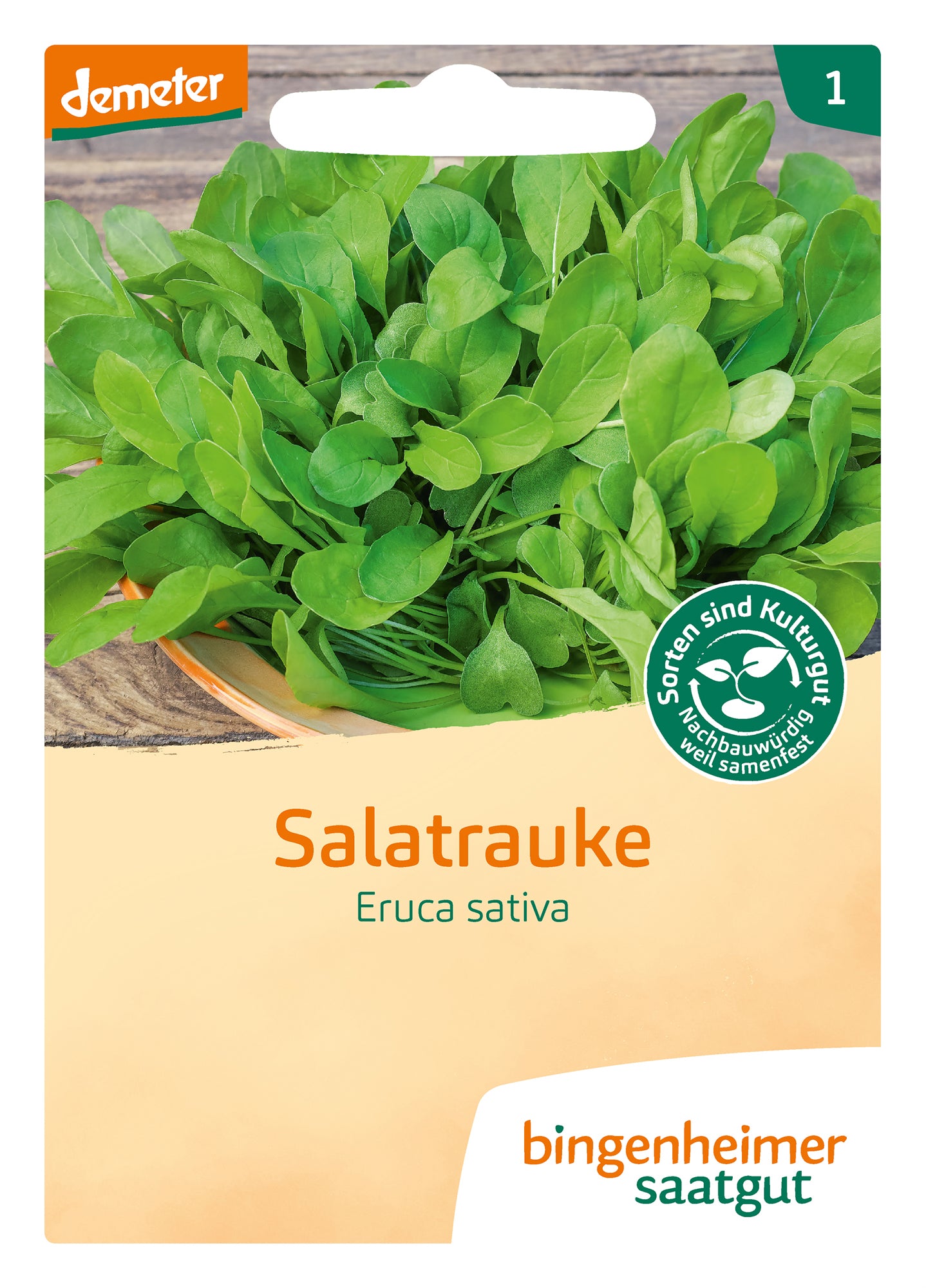 Salatrauke | BIO Raukesamen von Bingenheimer Saatgut