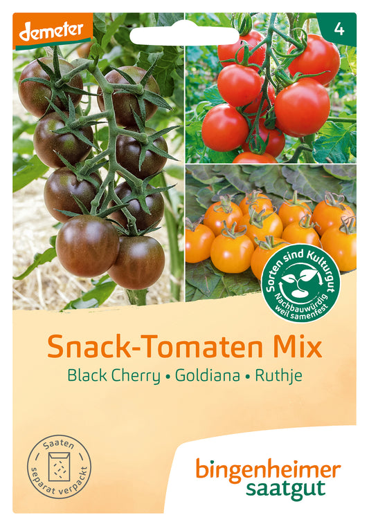 Snack-Tomaten Mix | BIO Tomatensamen von Bingenheimer Saatgut