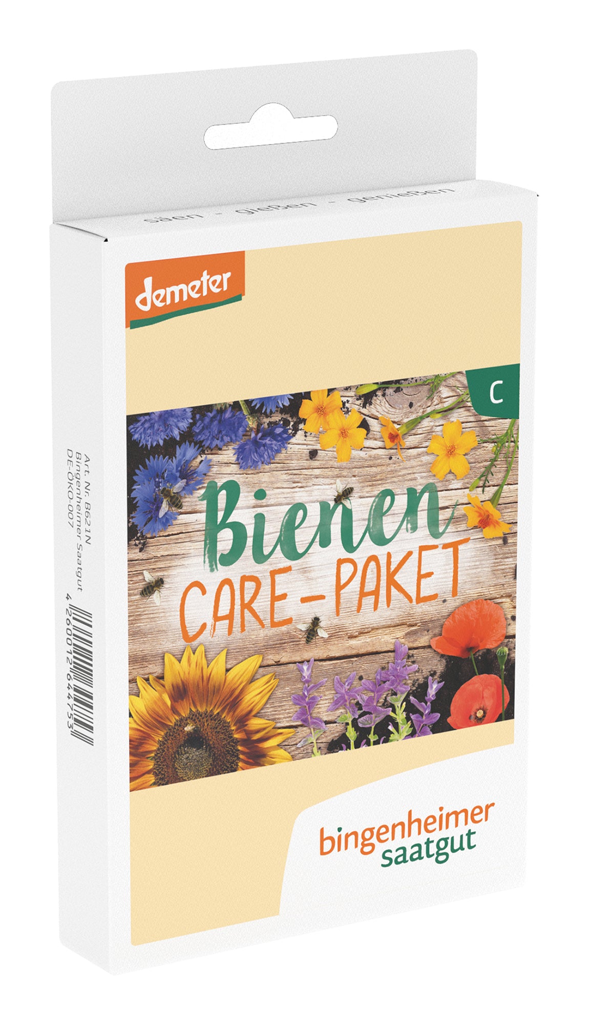 Bienen-Care-Paket - Saatgutbox | BIO Blumensamenmischung von Bingenheimer Saatgut