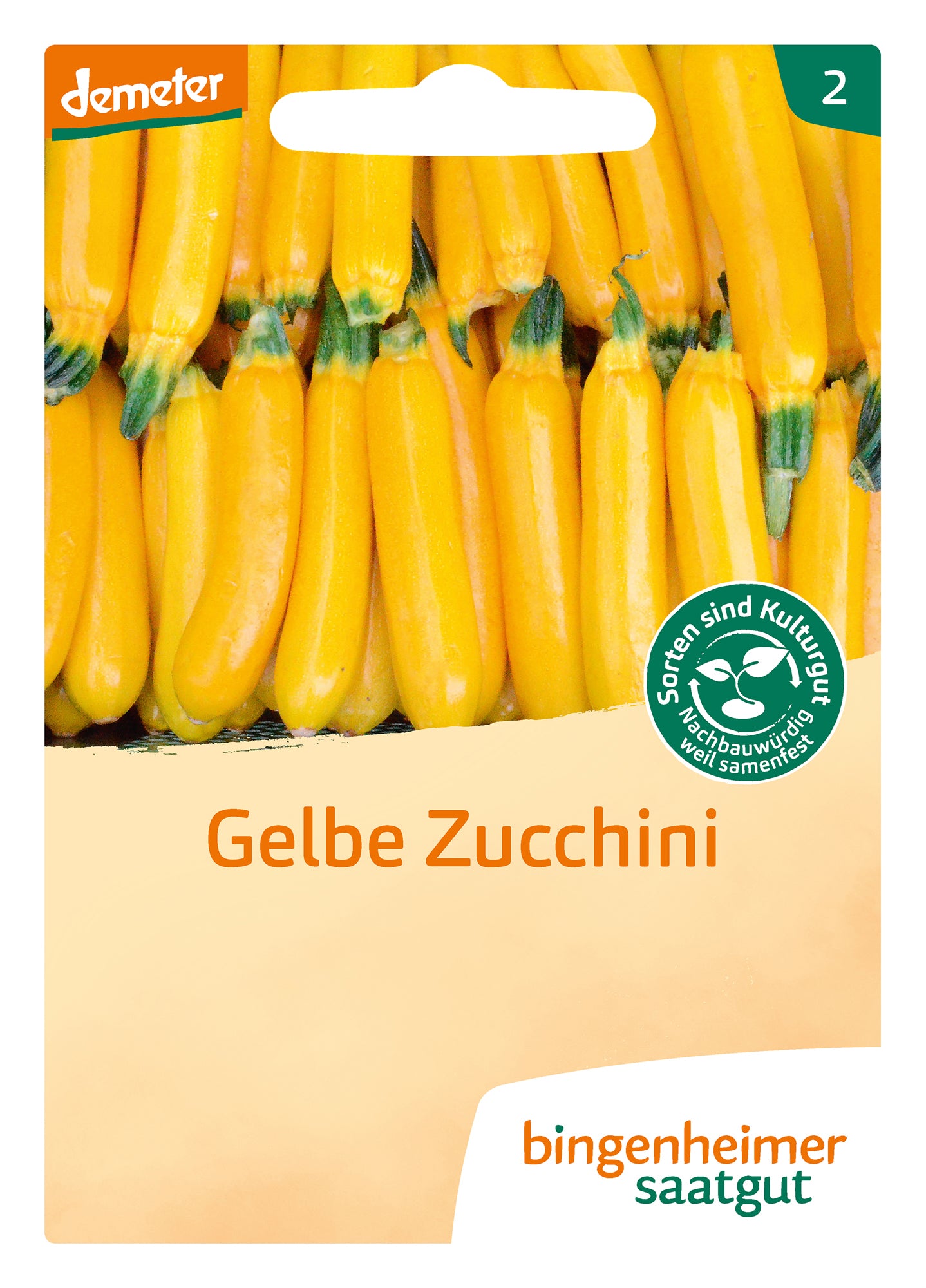 Zucchini Solara | BIO Zucchinisamen von Bingenheimer Saatgut