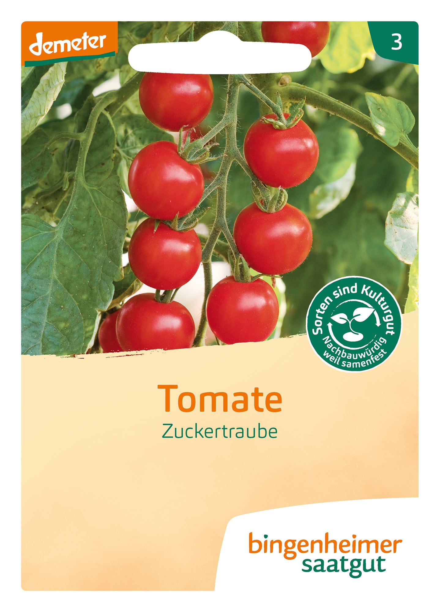 Tomate Zuckertraube | BIO Tomatensamen von Bingenheimer Saatgut